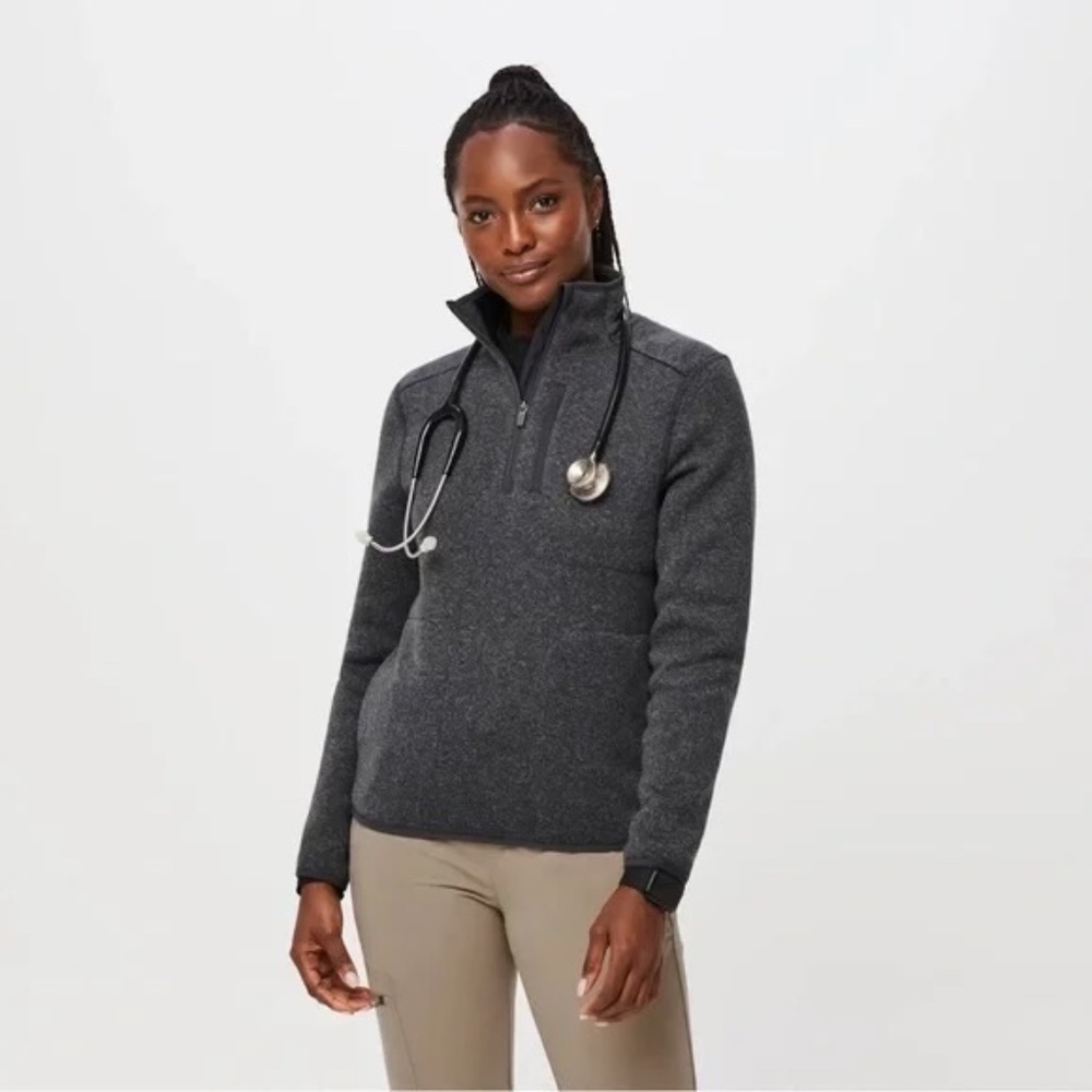 Figs Half Zip